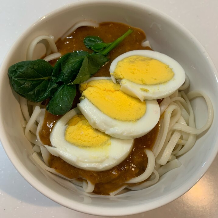 キーマカレーうどん